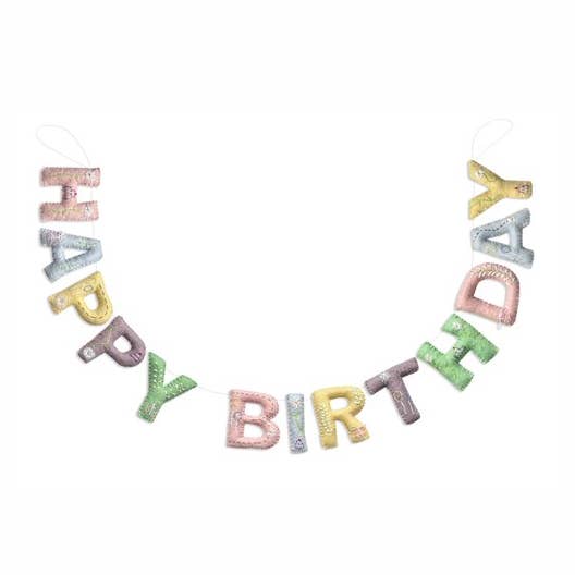 Girlande Happy Birthday